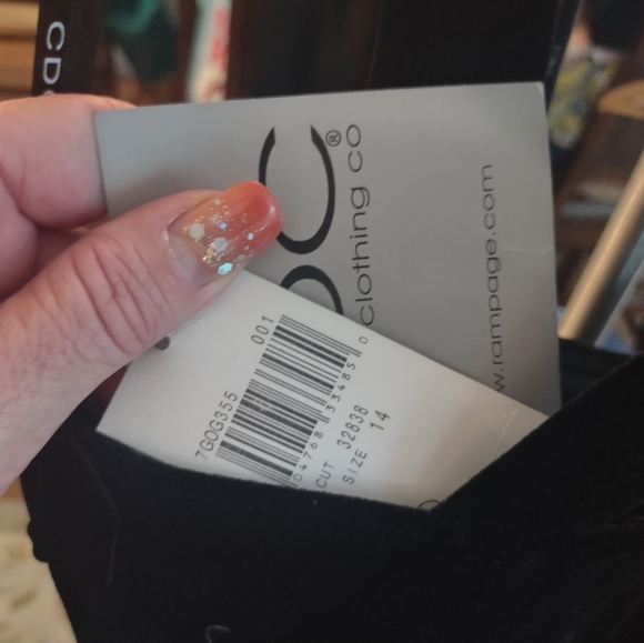 NWT CDC Stretch Velvet Maxi Dress - Size 14 - Picture 6 of 16